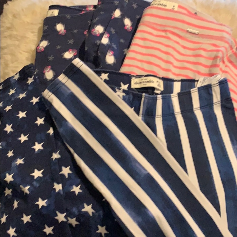 Abercrombie kids girls leggings